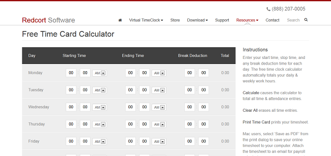 Best Biweekly timesheet calculators Online